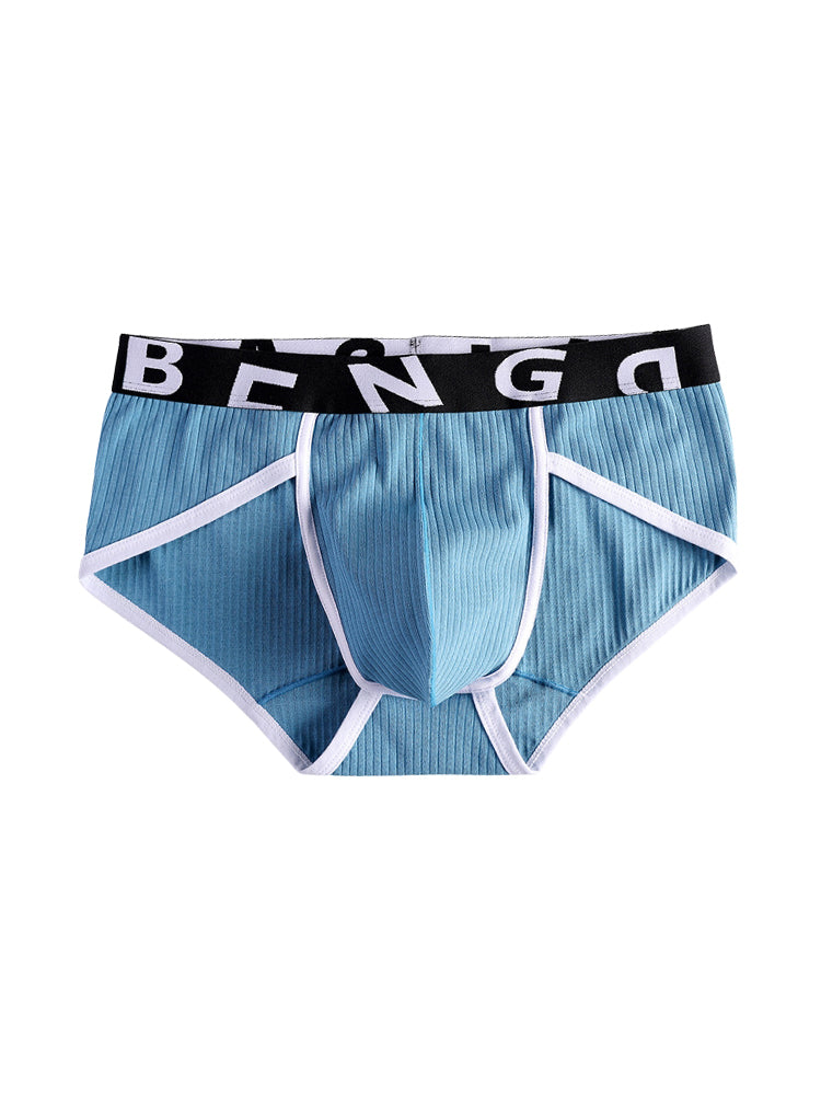 4-pack Men's Ultra-Soft Breathable Cotton High-Stretch Briefs 