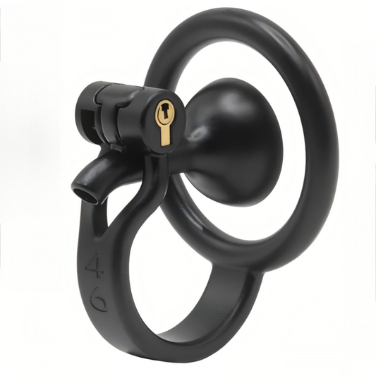 [2.0 Upgrade] Inverted Male Chastity Cage with Optimized Extended Urethral Tube – Ergonomic Stealth Design