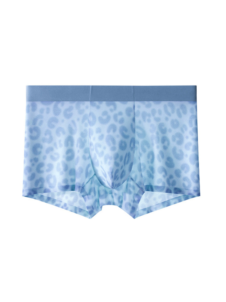 3 Pack Men's Ultra-Thin Ice Silk Trunks