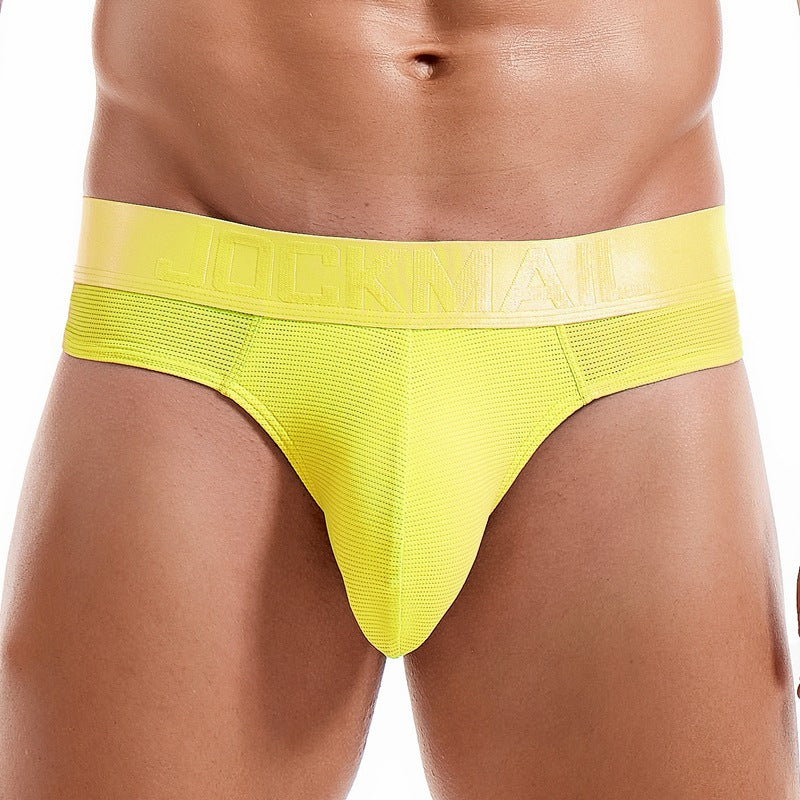 Men’s Sexy Fluorescent Mesh Bikini