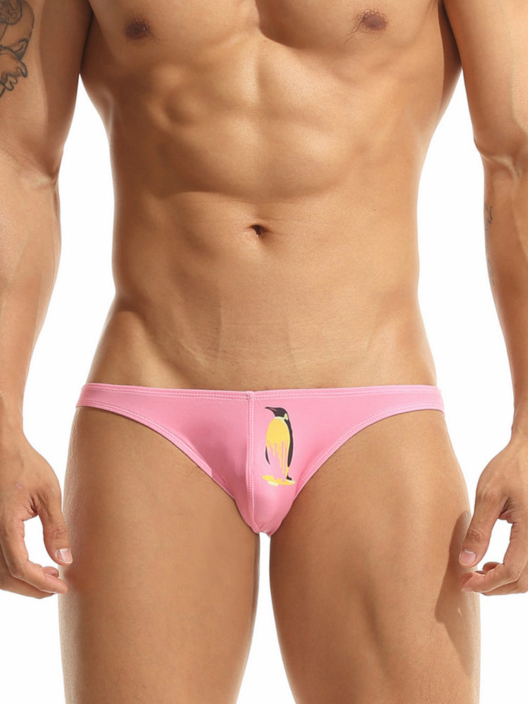 Men’s Cartoon Low-Rise Briefs