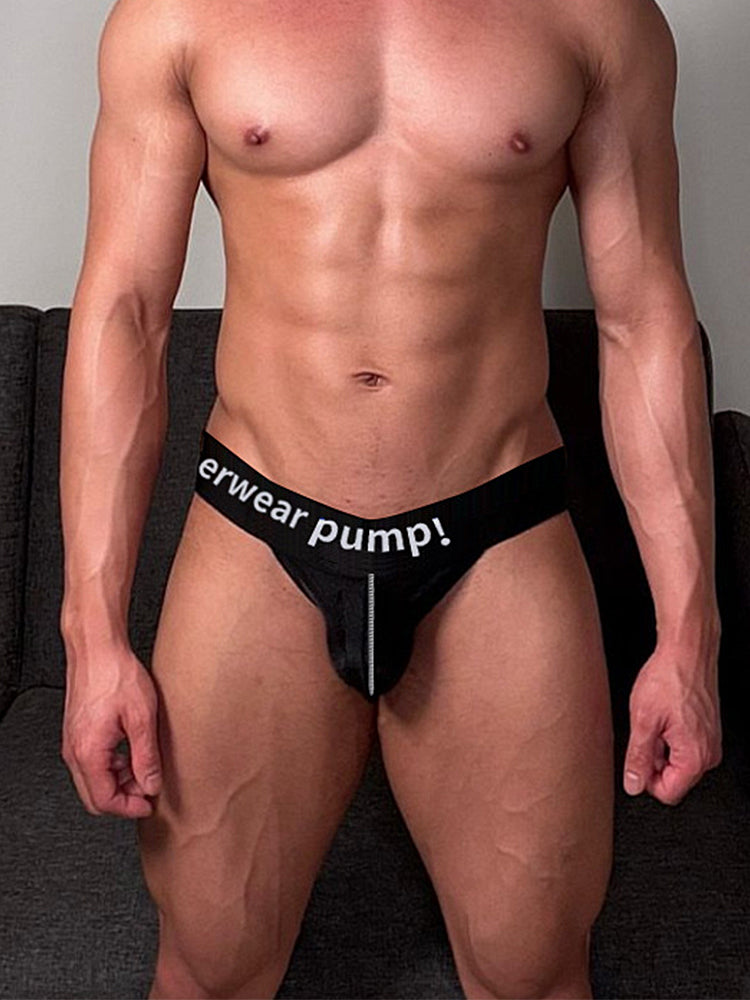 2 Pack Men's Trendy Breathable Sexy Cotton Jockstrap