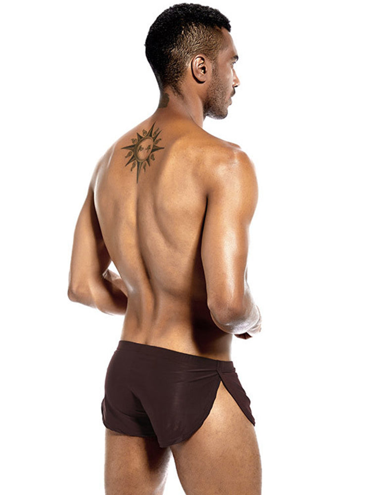 4 Pack Men’s Sexy High Vent Boxer Shorts