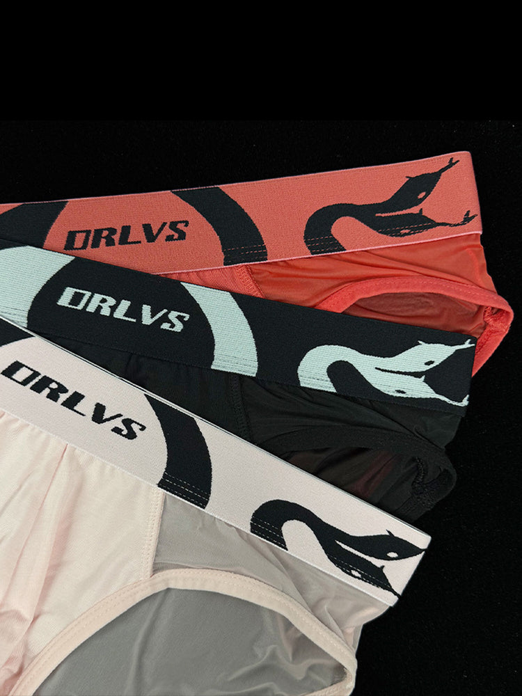 Men's Mesh Sport Briefs with Contoured Pouch & Ventilation