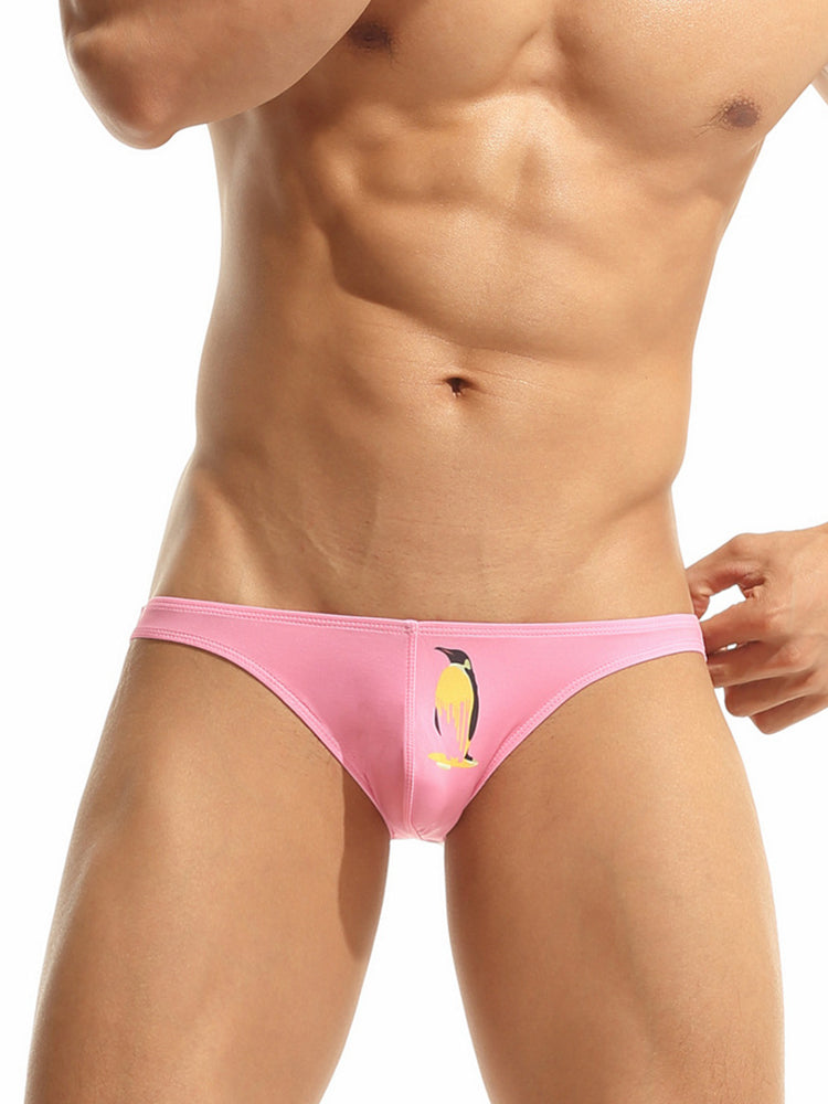 Men’s Cartoon Low-Rise Briefs