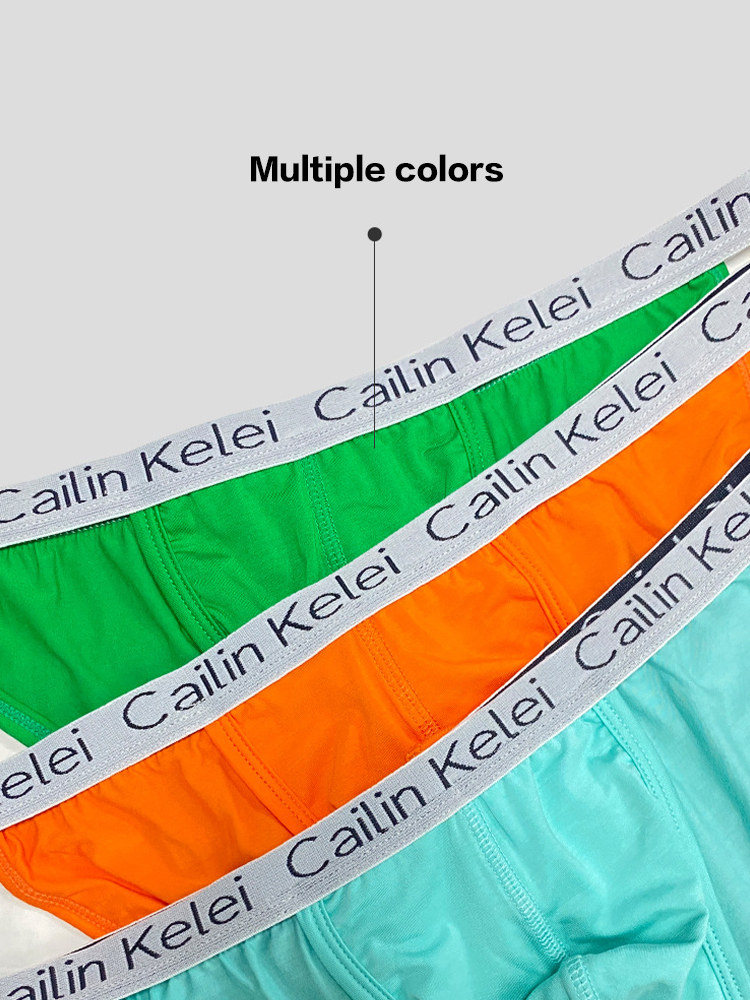 3-pack Men's Ultra Sexy Low Rise U-shaped Convex Pouch Briefs