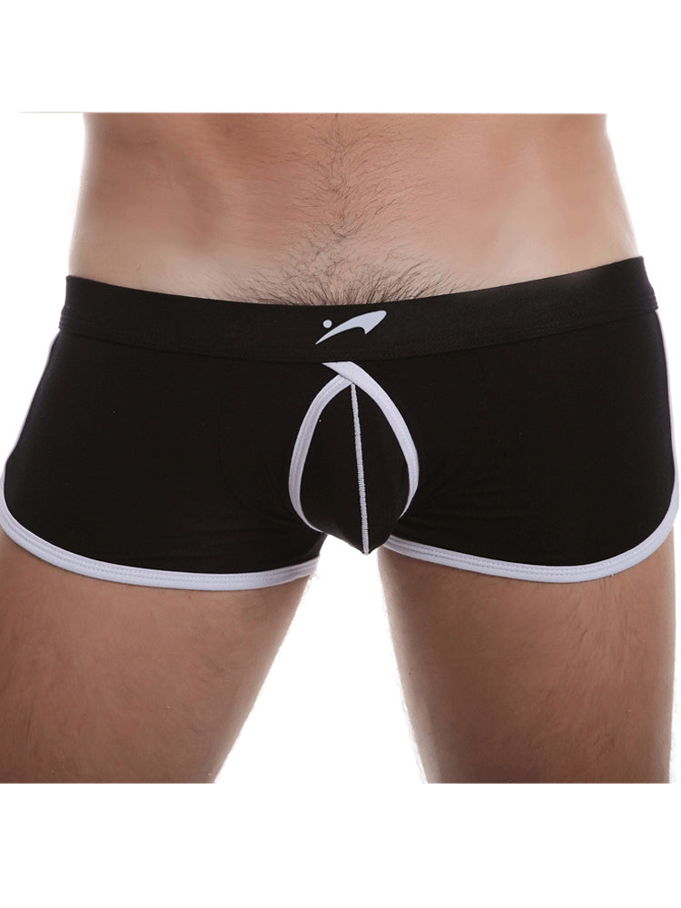 3 Pack Men's Modal U-convex Large Pouch Breathable Trunks