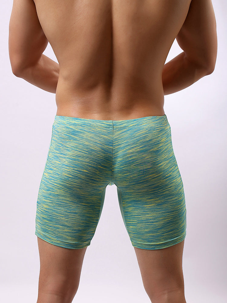 Men's Sport Anti-chafing Large Pouch Boxer Briefs