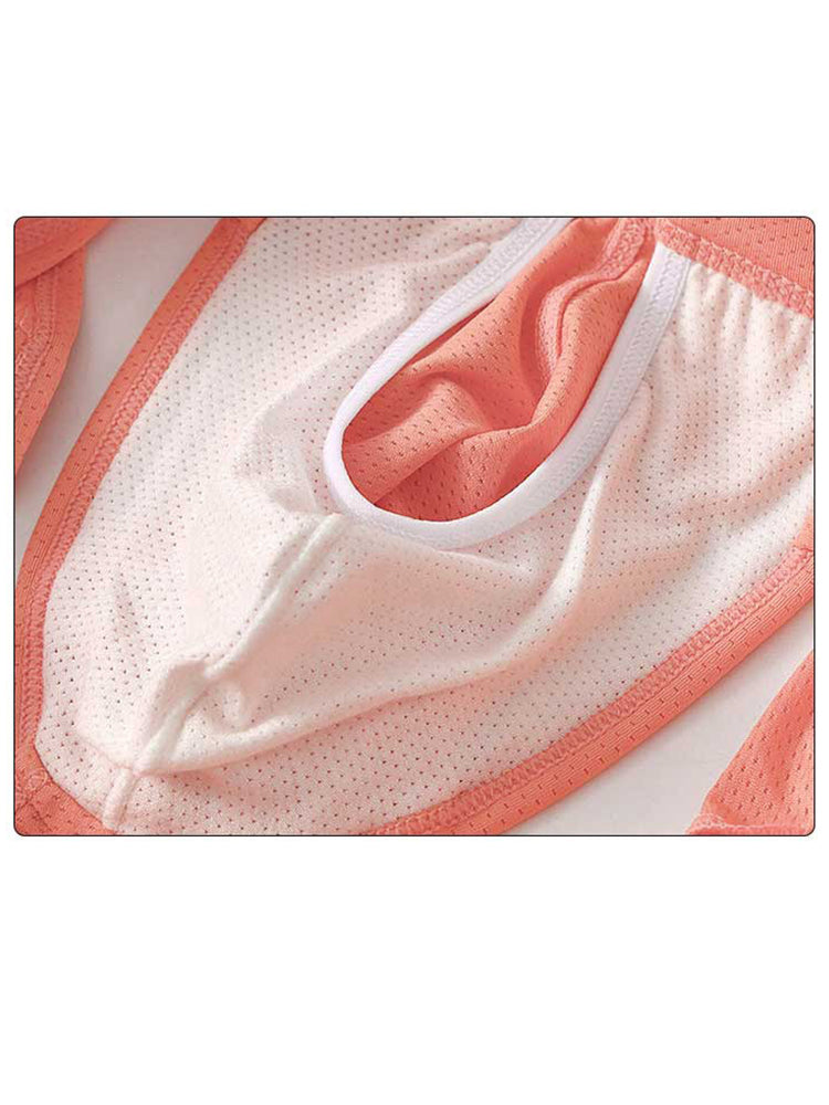 3 Pack Men's Seamless Comfort Sporty Cut Stretch Fit Briefs