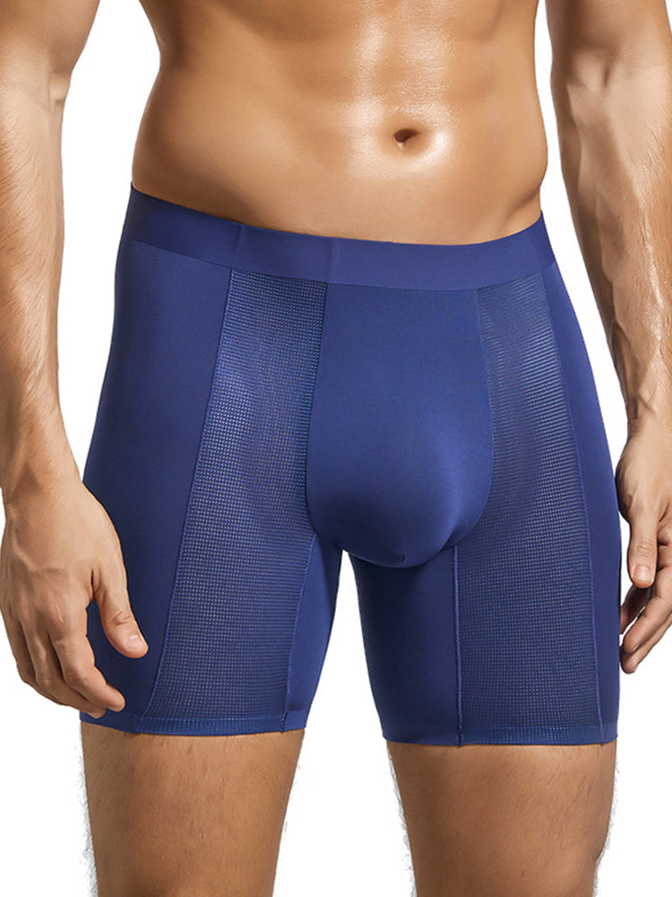 2 Pack Men’s Long Athletic Boxer Briefs