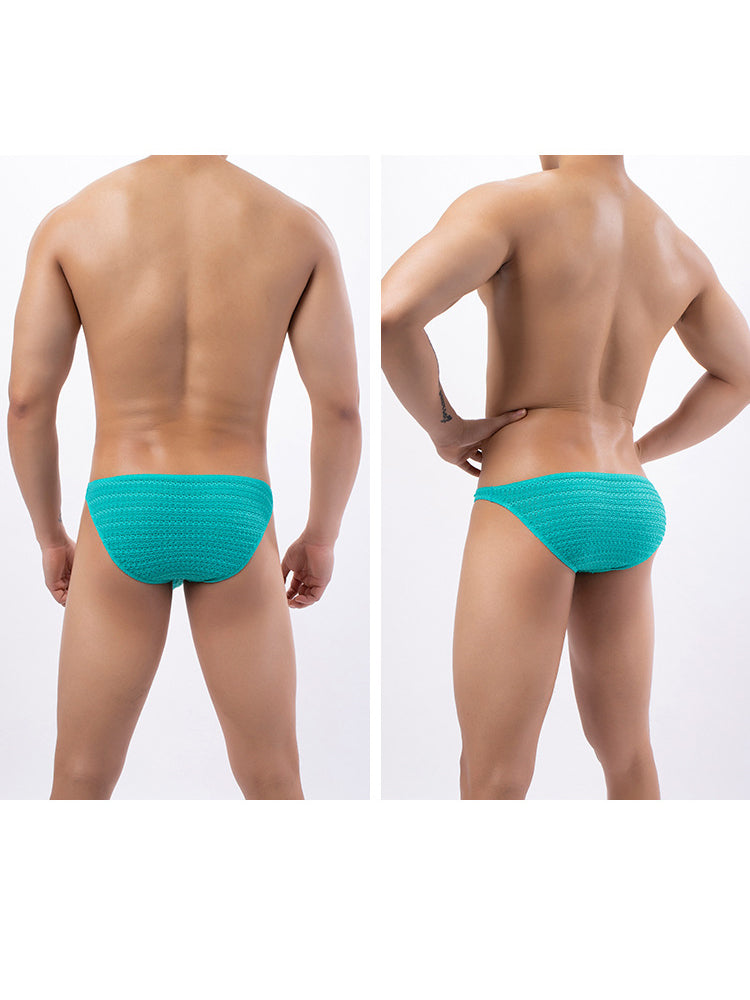 3-pack Men's Low-rise Sexy Mesh Lace Briefs