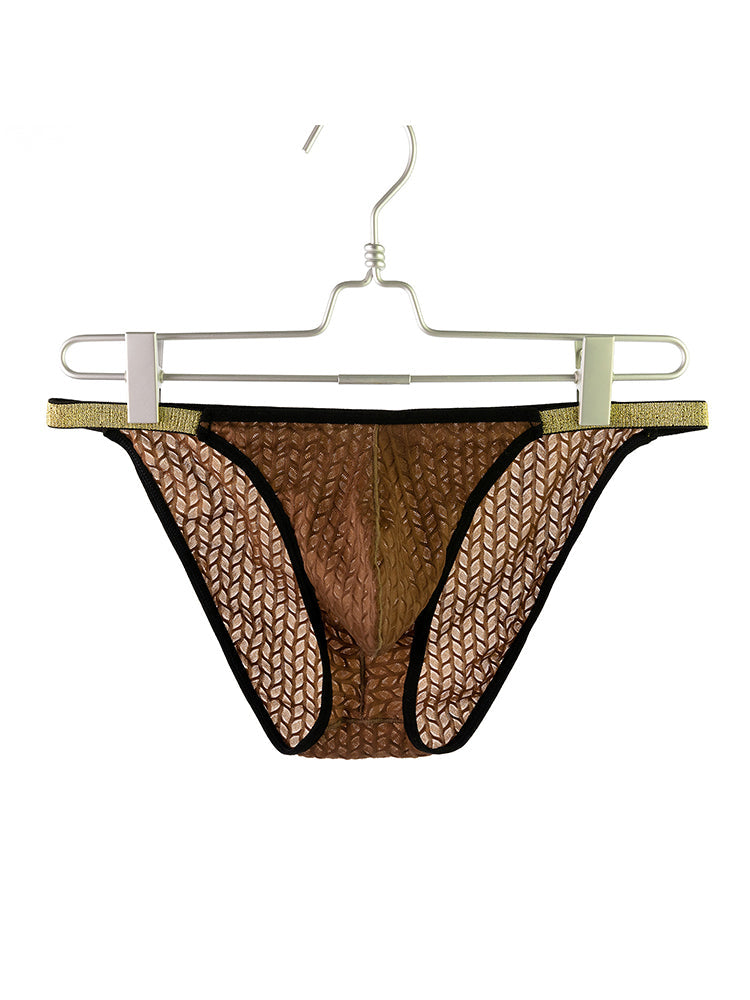 3 Pack Men's Sexy Low-Rise Hip-Lifting Briefs