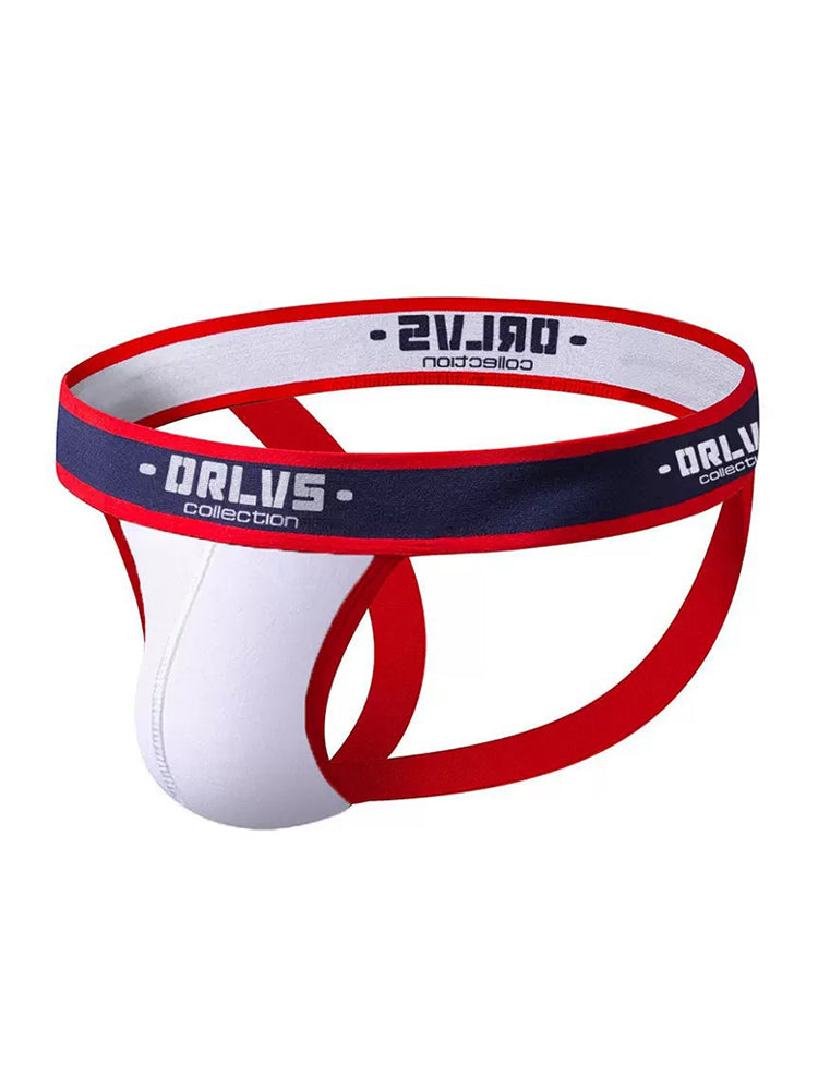 3 Pack Men's U-Pouch Striped Sexy Jockstraps