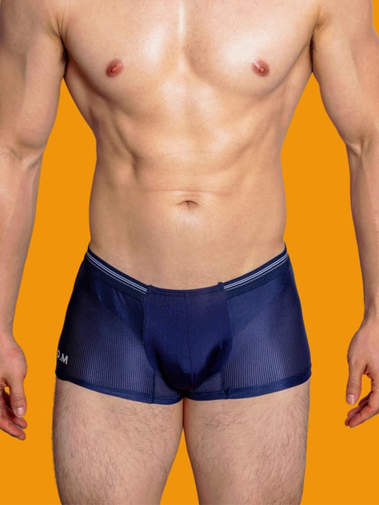 3 Pack Men's Nylon Mesh Breathable Quick-Dry Trunks
