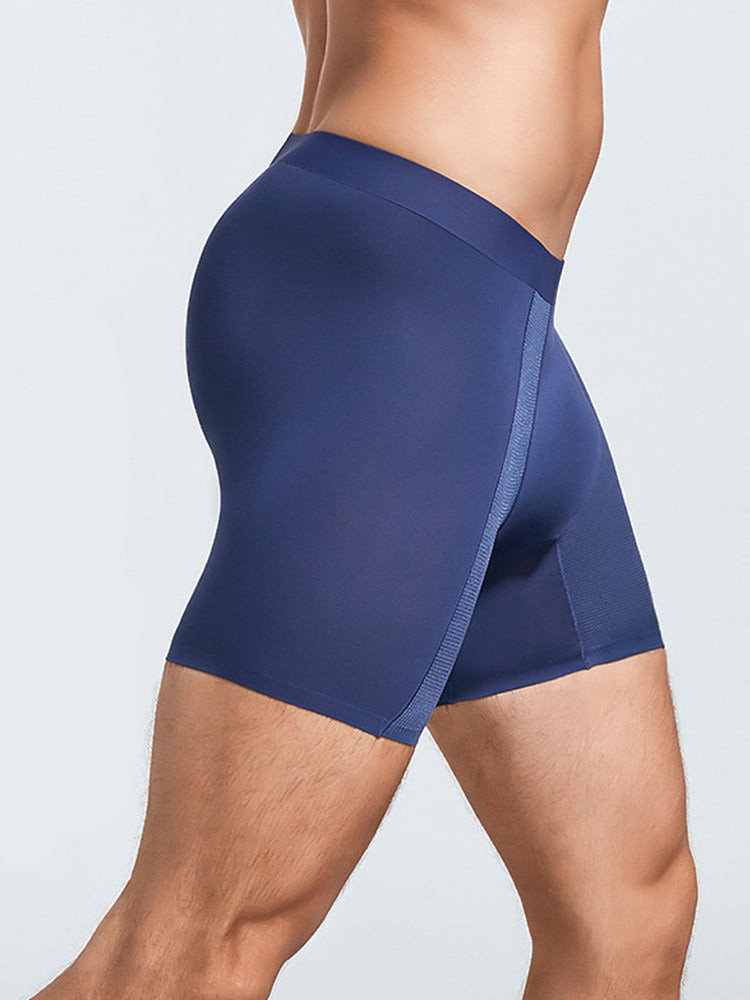 2 Pack Men’s Long Athletic Boxer Briefs