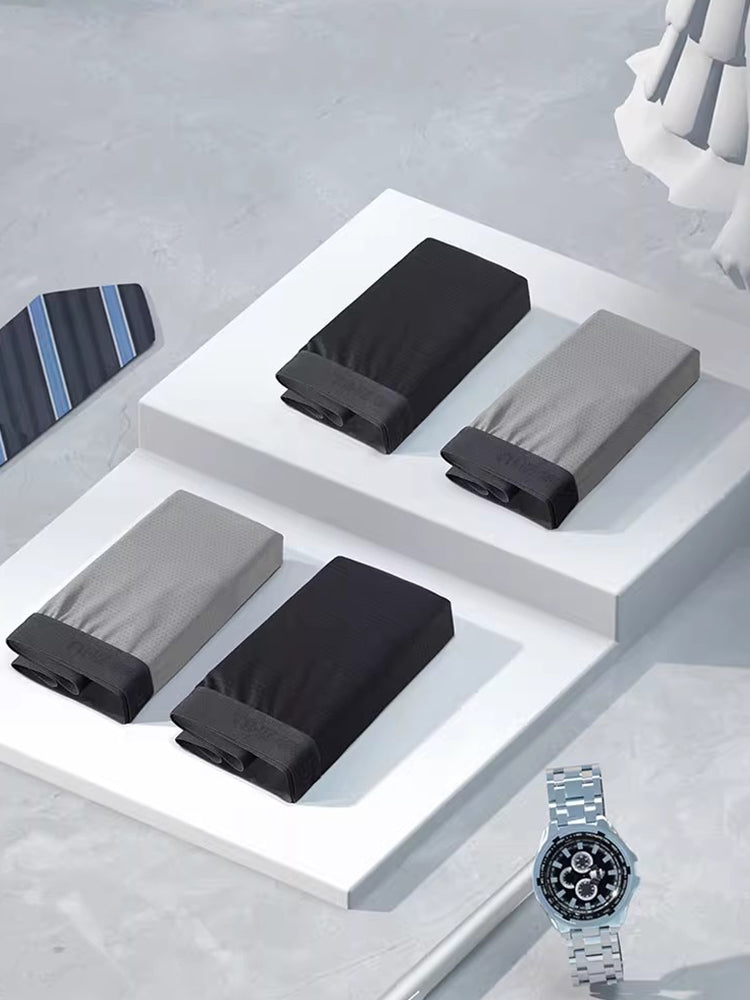 Men's  Button Casual U-Shaped Roman Skirt Dual-Purpose Arrow Pants Underwear