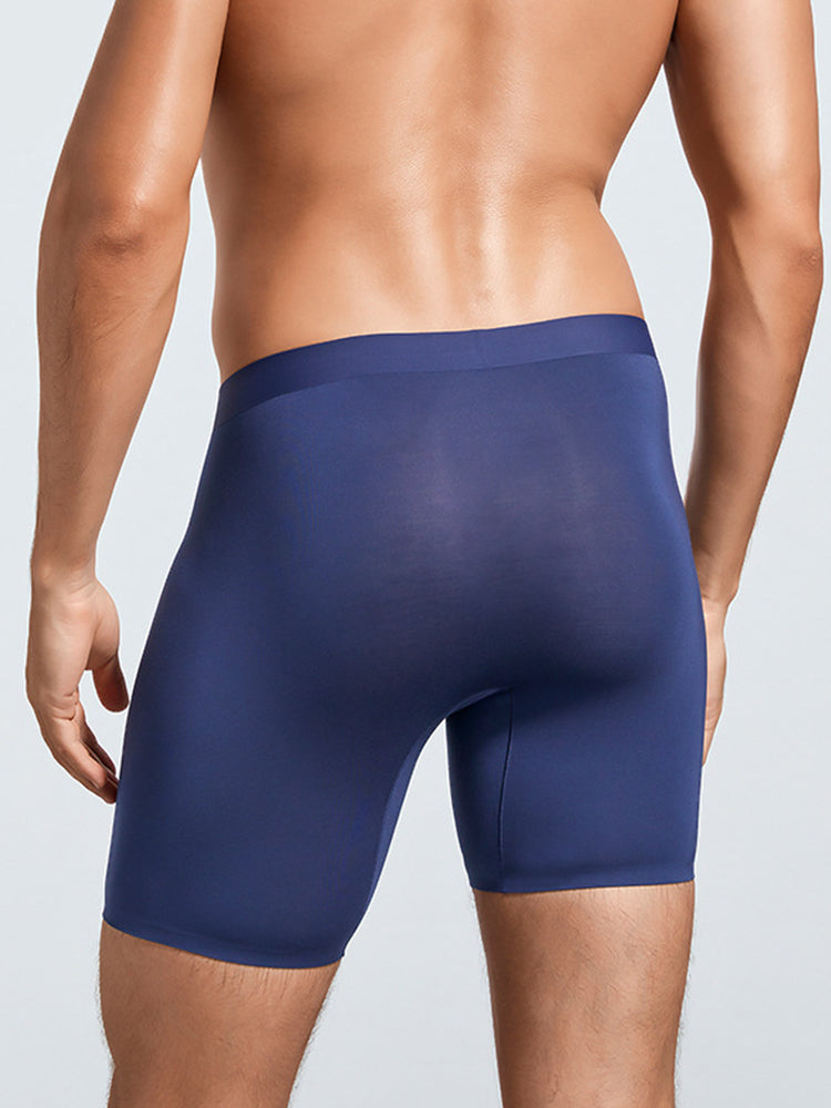 2 Pack Men’s Long Athletic Boxer Briefs