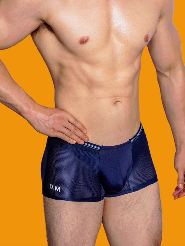 3 Pack Men's Nylon Mesh Breathable Quick-Dry Trunks