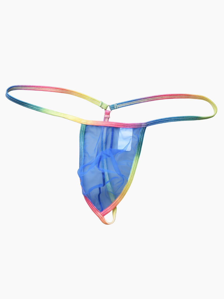 3 Pack Men's Sexy Lightweight & Airy Sporty Cut Anti-Chafing Strings