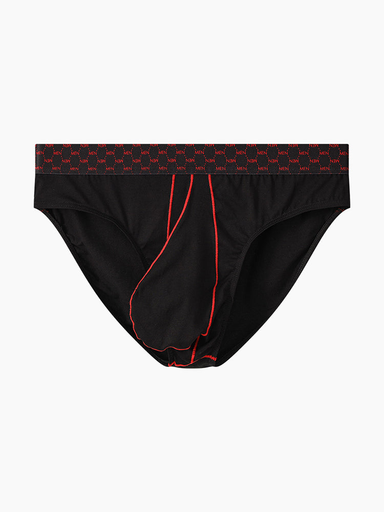 3 Pack Men's Sexy Large Pouch Breathable Comfortable Cotton Briefs