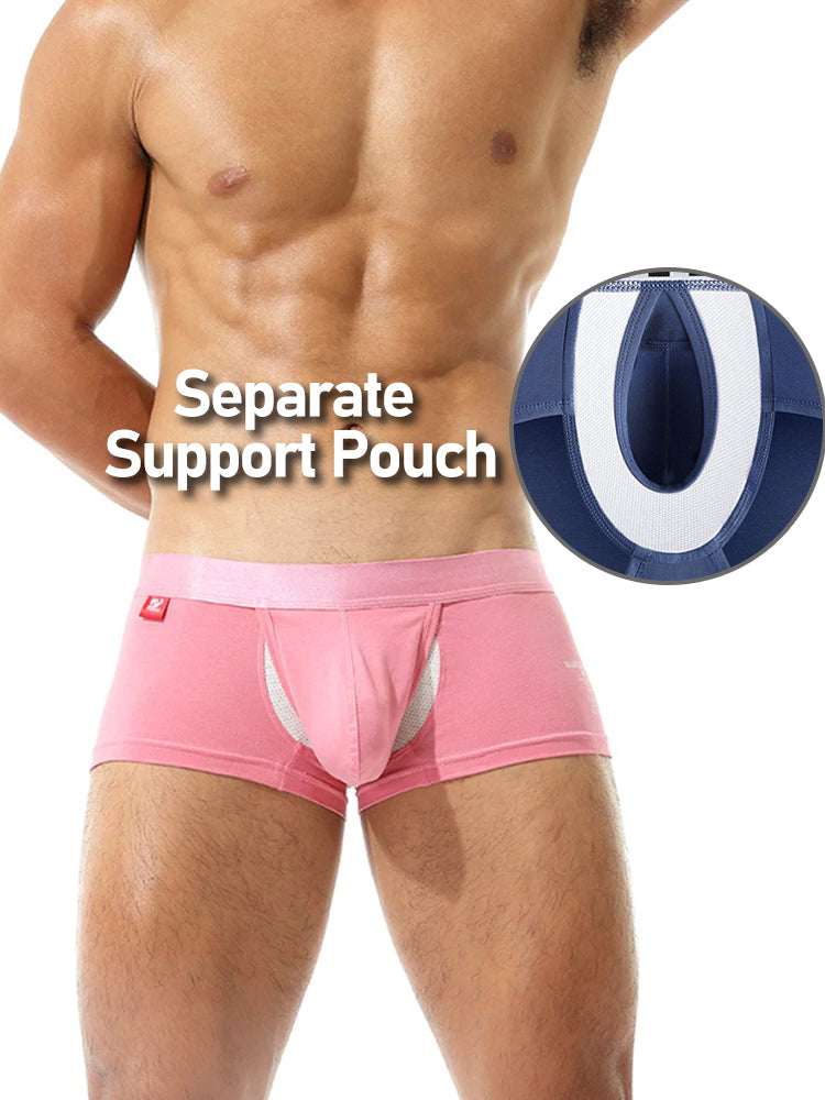 2 Pack Men's Large Pouch Casual Underwear