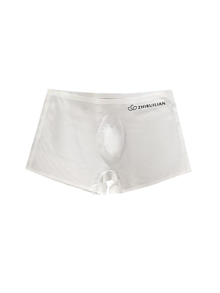 2-pack Men's Translucent Seamless 3D Pocket Trunks