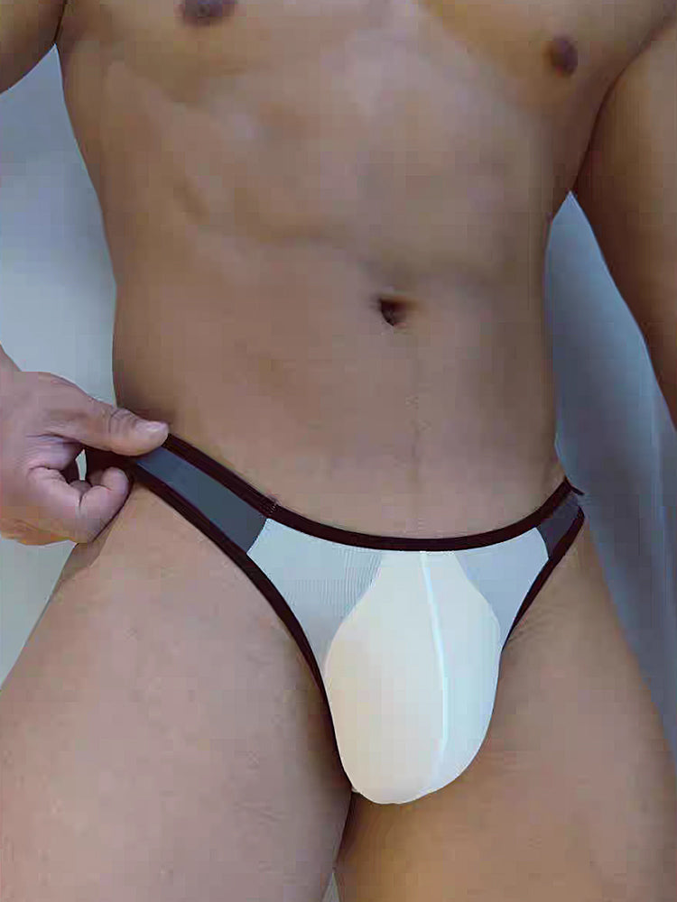 Men's Thin Low-rise Breathable Large Pouch Briefs