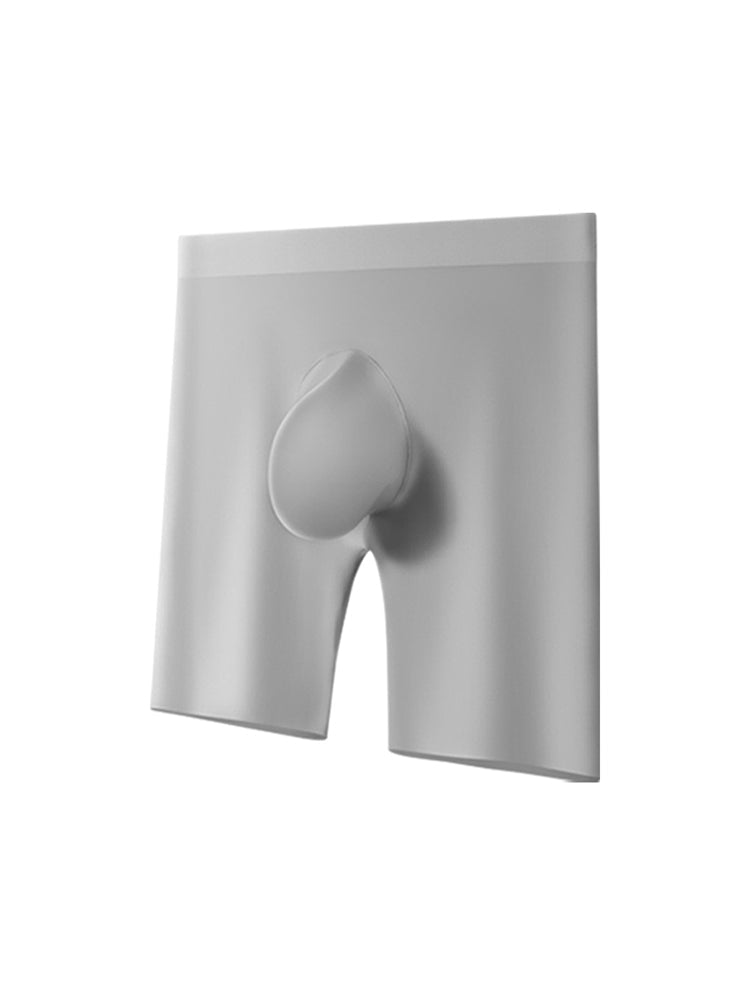 2 Pack Men's Ice Silk Anti-Chafing Quick-Dry Seamless Midway Briefs