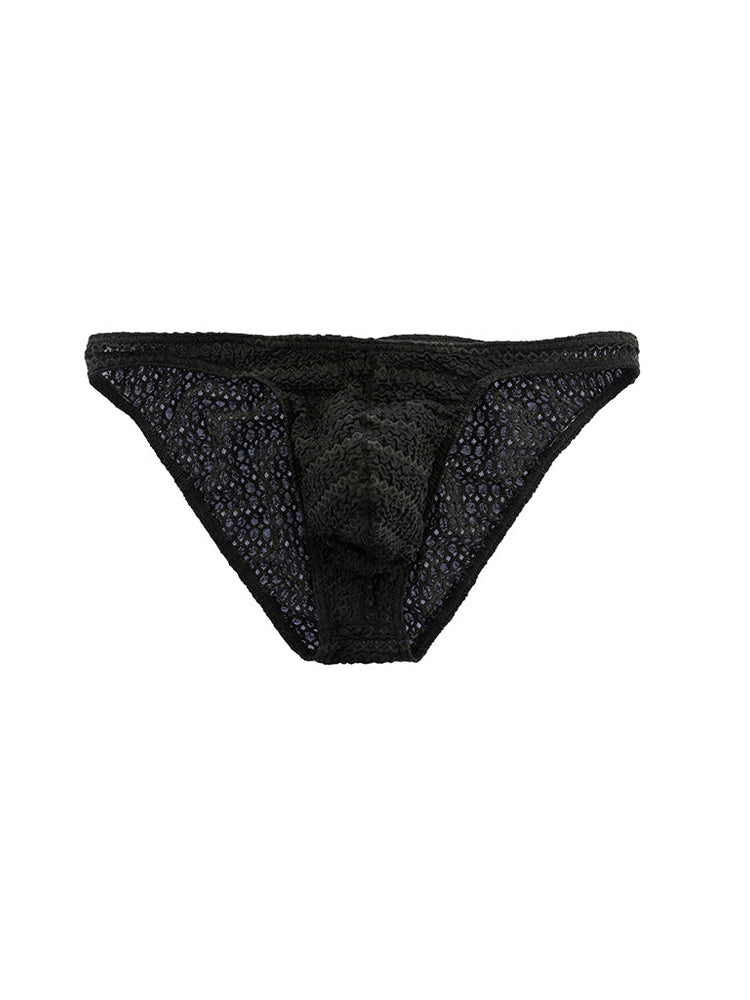 3-pack Men's Low-rise Sexy Mesh Lace Briefs