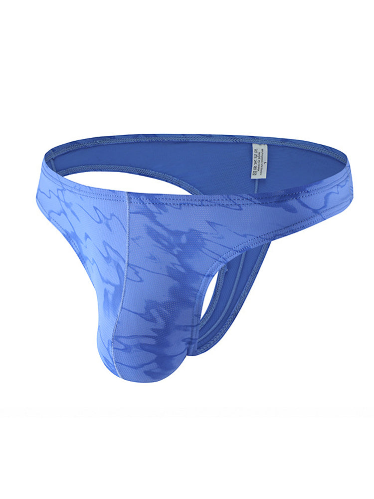 4-pack Men's Supportive Fit Lightweight & Airy Breathable Thong & Strings