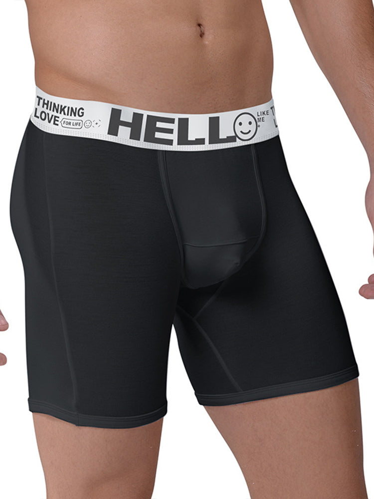 Men’s Sport U Convex Cotton Boxer Briefs