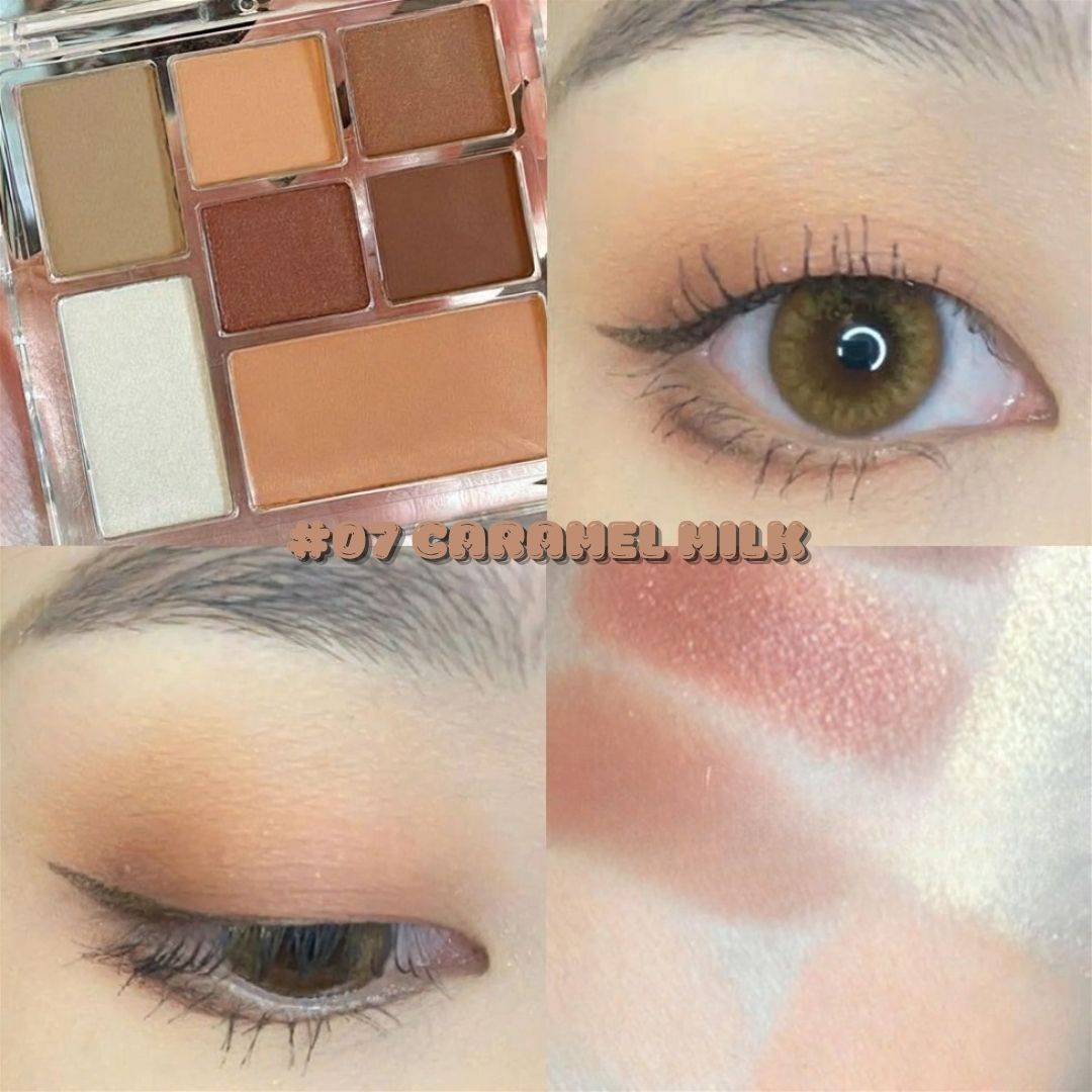 Neutral 7-Color Eyeshadow Palette
