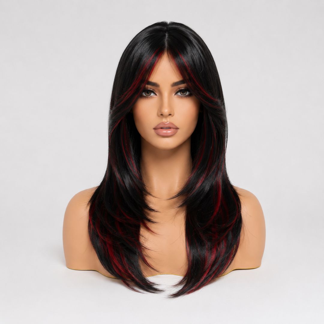 Obsidian Inferno Wig