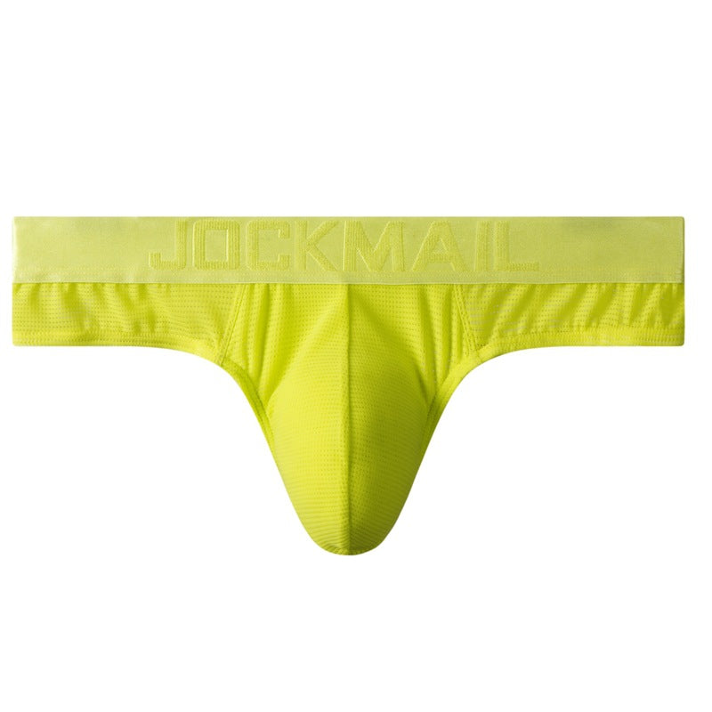 Men’s Sexy Fluorescent Mesh Bikini