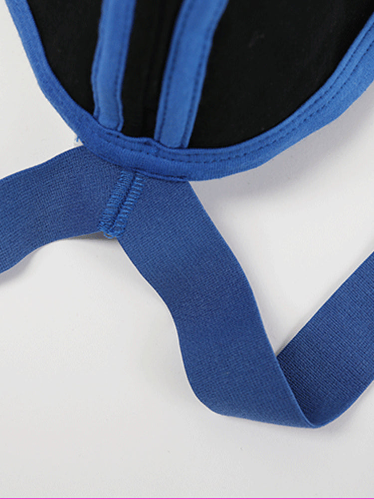 3 Pack Men's U-Pouch Striped Sexy Jockstraps