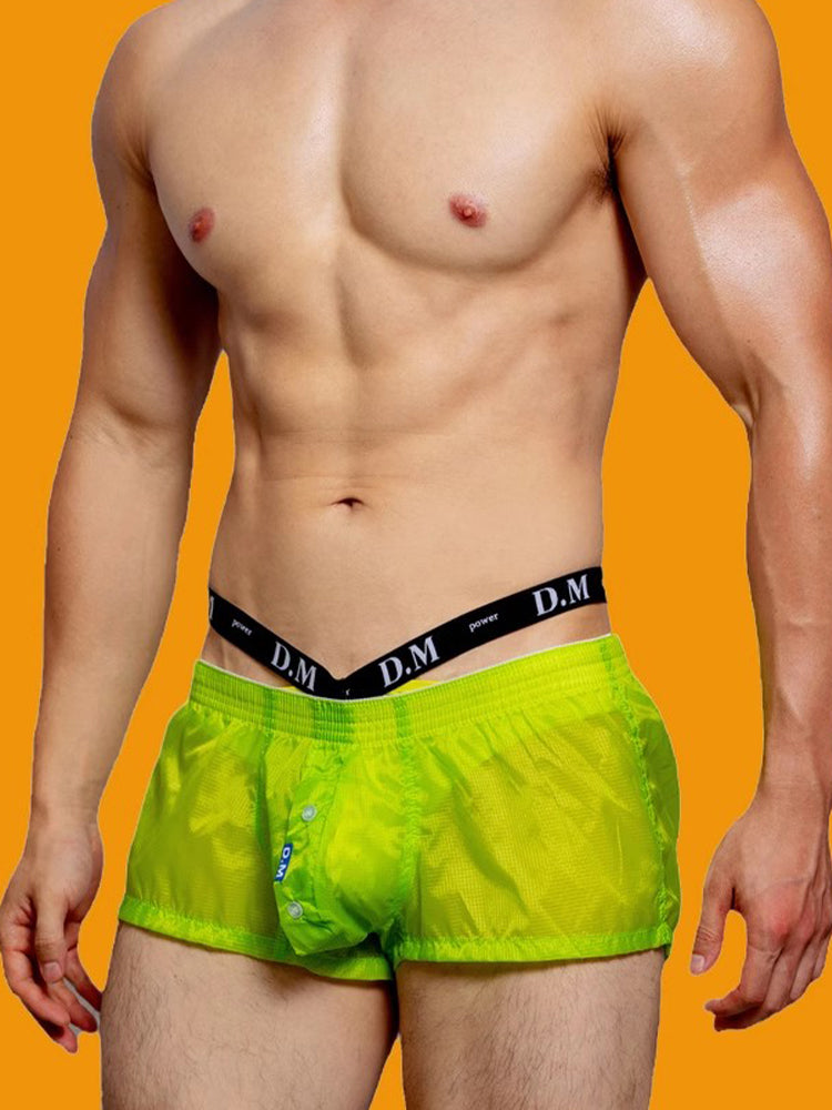 Men's Low Rise Sheer Boxer Shorts