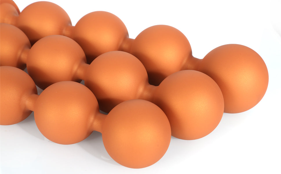 Lina - 9 Anal Beads - Huge Silicone Anal Balls