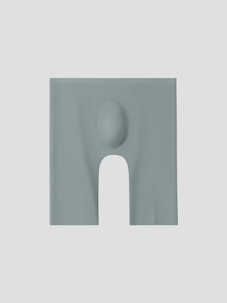 3 Pack Men's Breathable Seamless Mid-Length Boxer Briefs