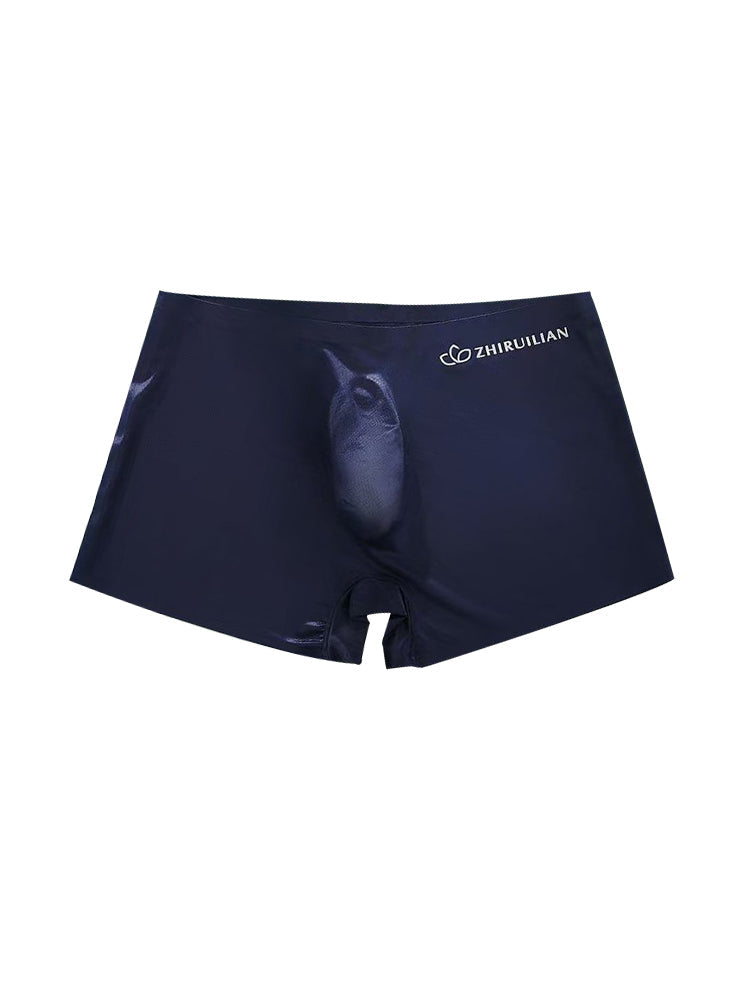 2-pack Men's Translucent Seamless 3D Pocket Trunks