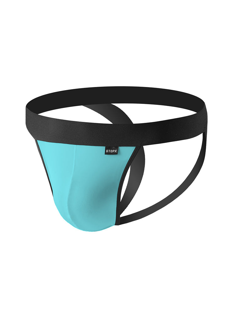 4-pack Men's Ice Silk Quick-Dry Breathable Mesh Jockstrap