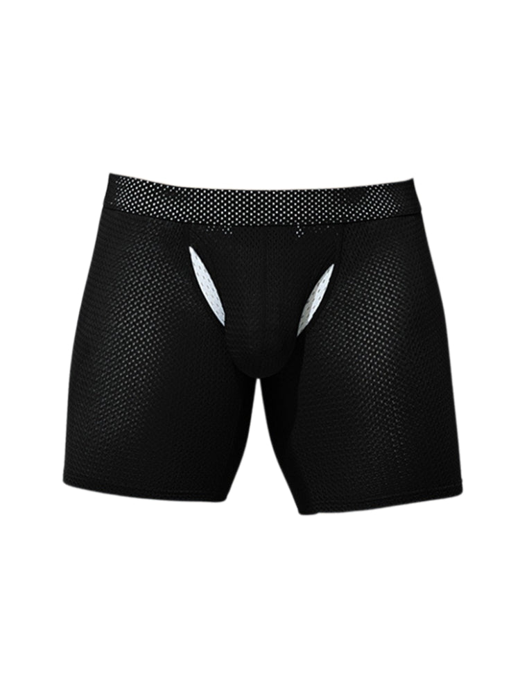 2 Pack Men's Sporty Cut Anti-Chafing Breathable Stretch Fit Midway Briefs