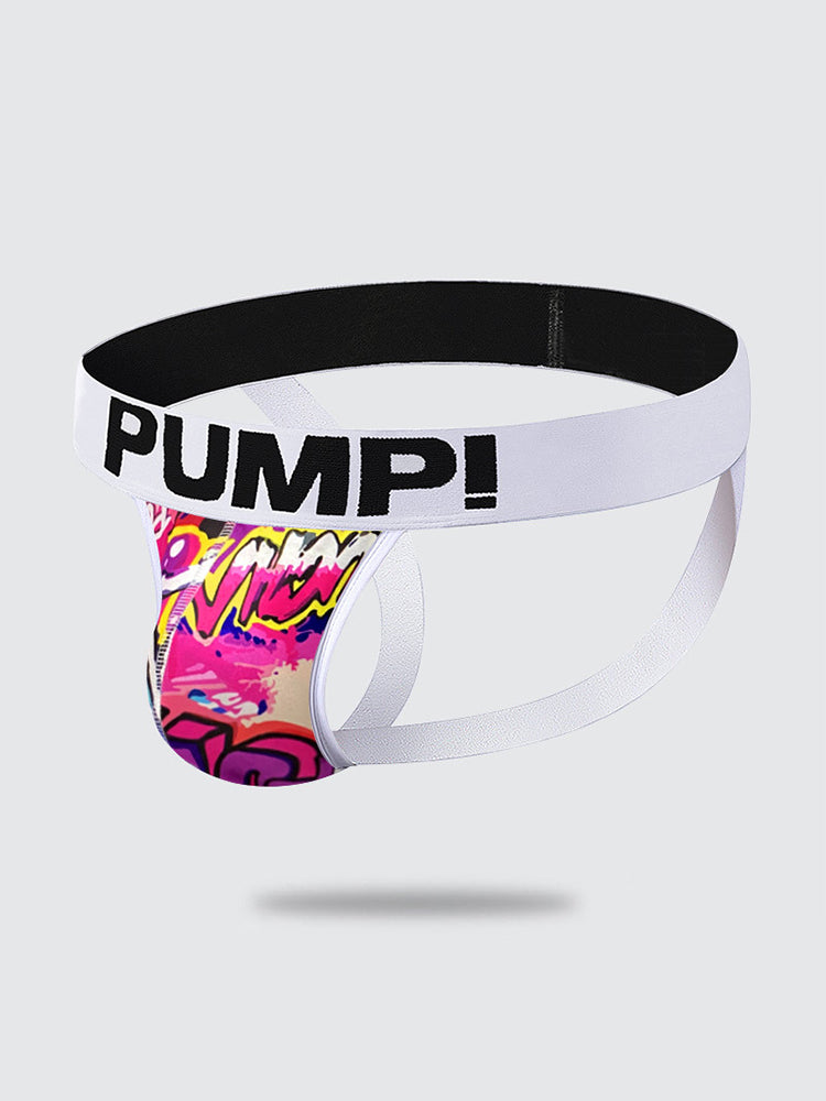 Men’s Sexy Graffiti Pouch Thongs