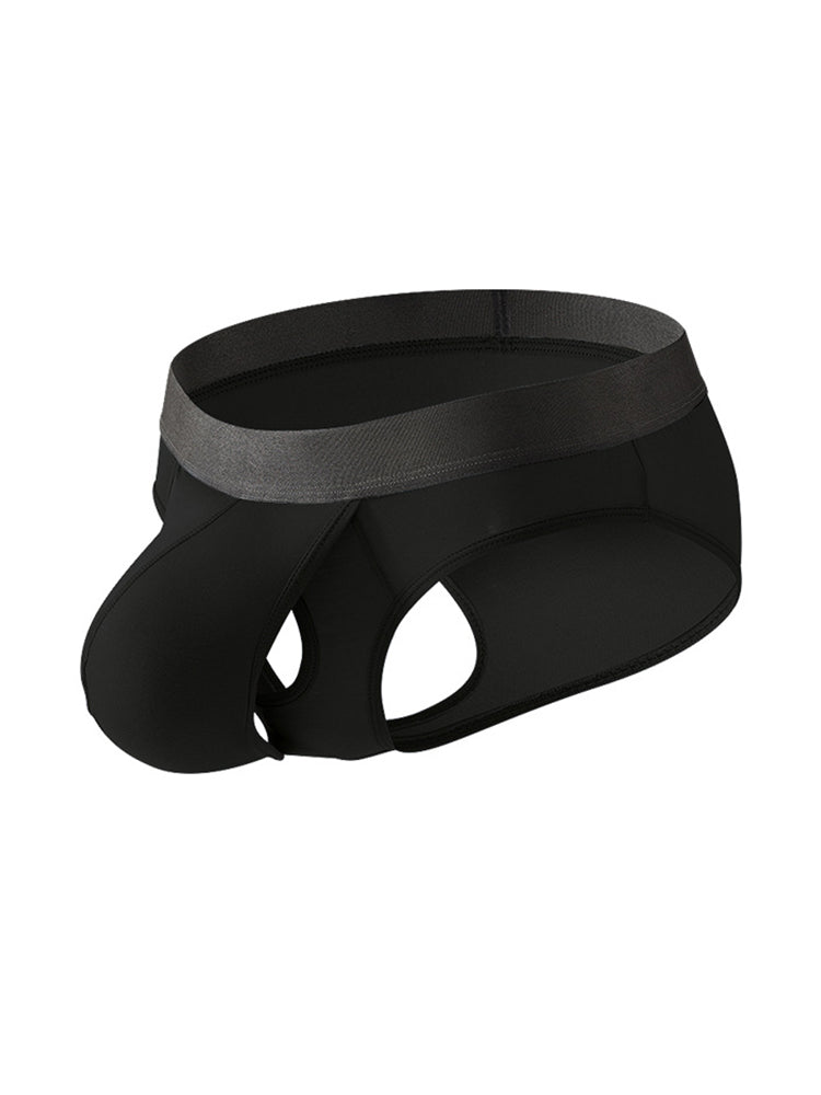 3-pack Men's Open Crotch Sexy Bullet Briefs