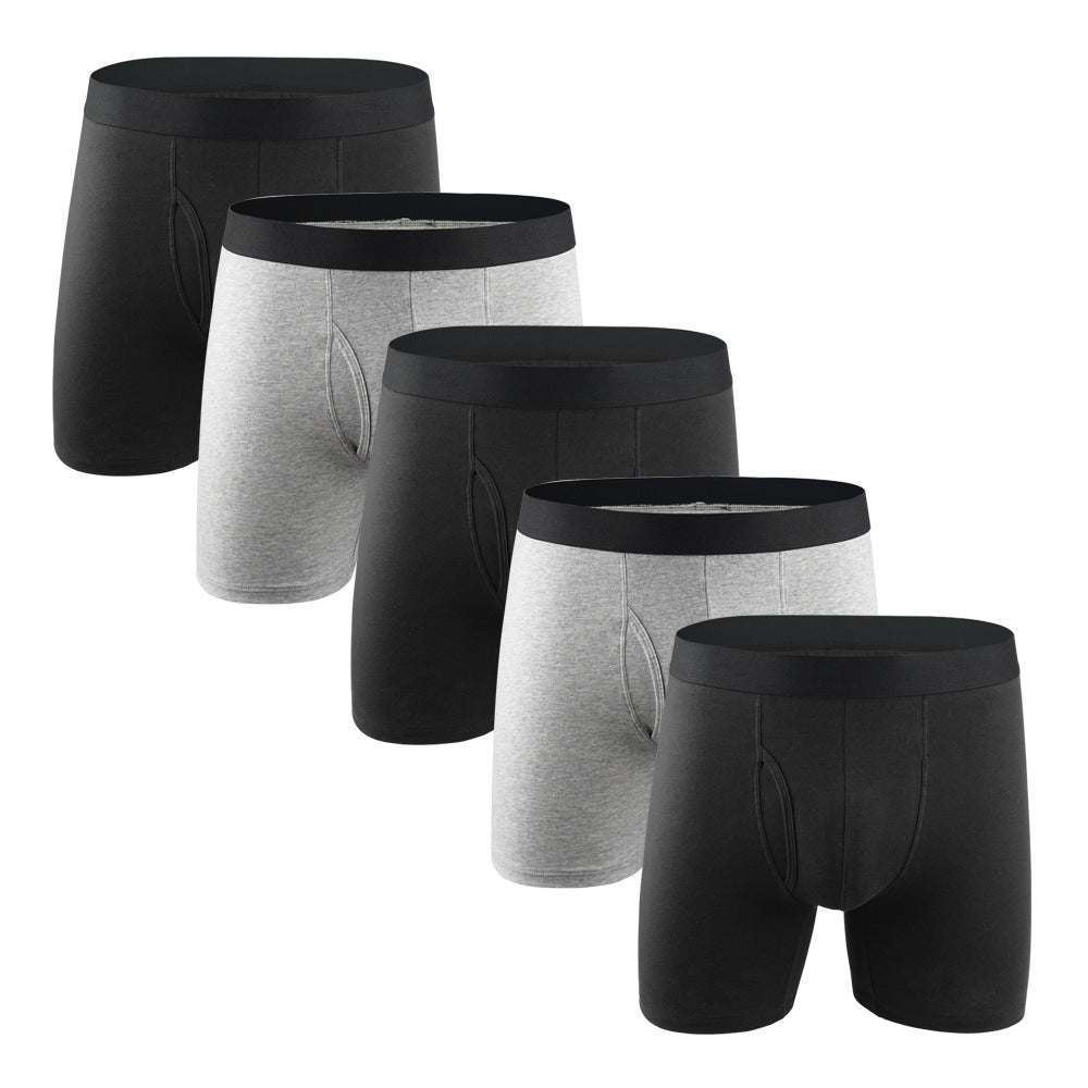 Multi-pack Men's Prevent Thighs Chafing Boxer Briefs