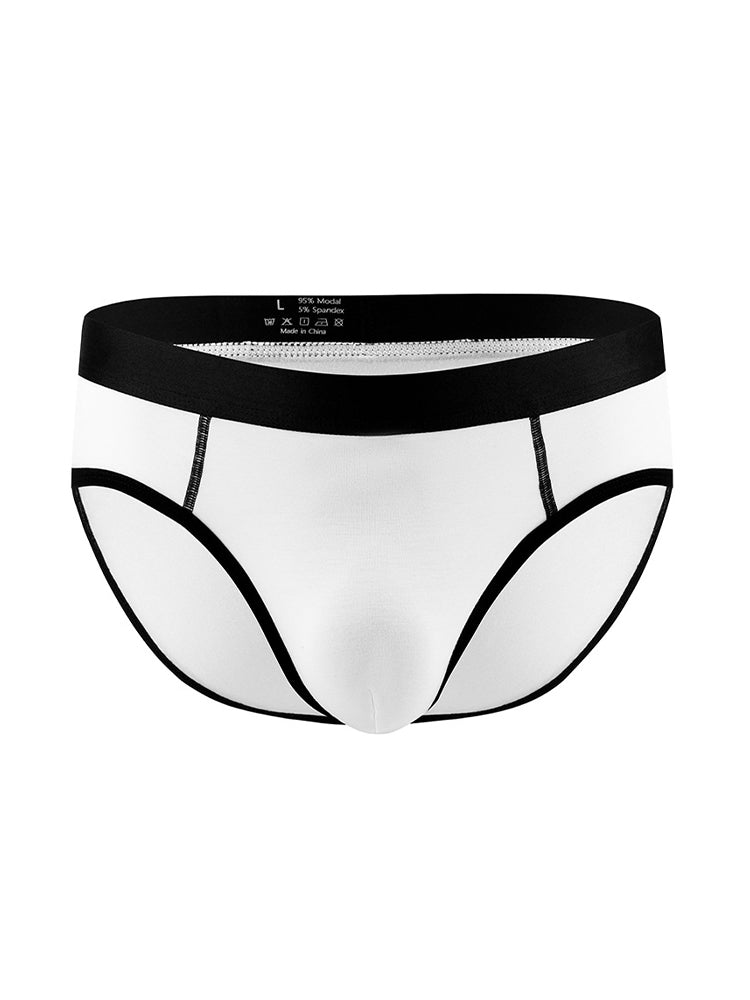 3-pack Men's Low-rise Compartment Lift Independent Pouch Briefs