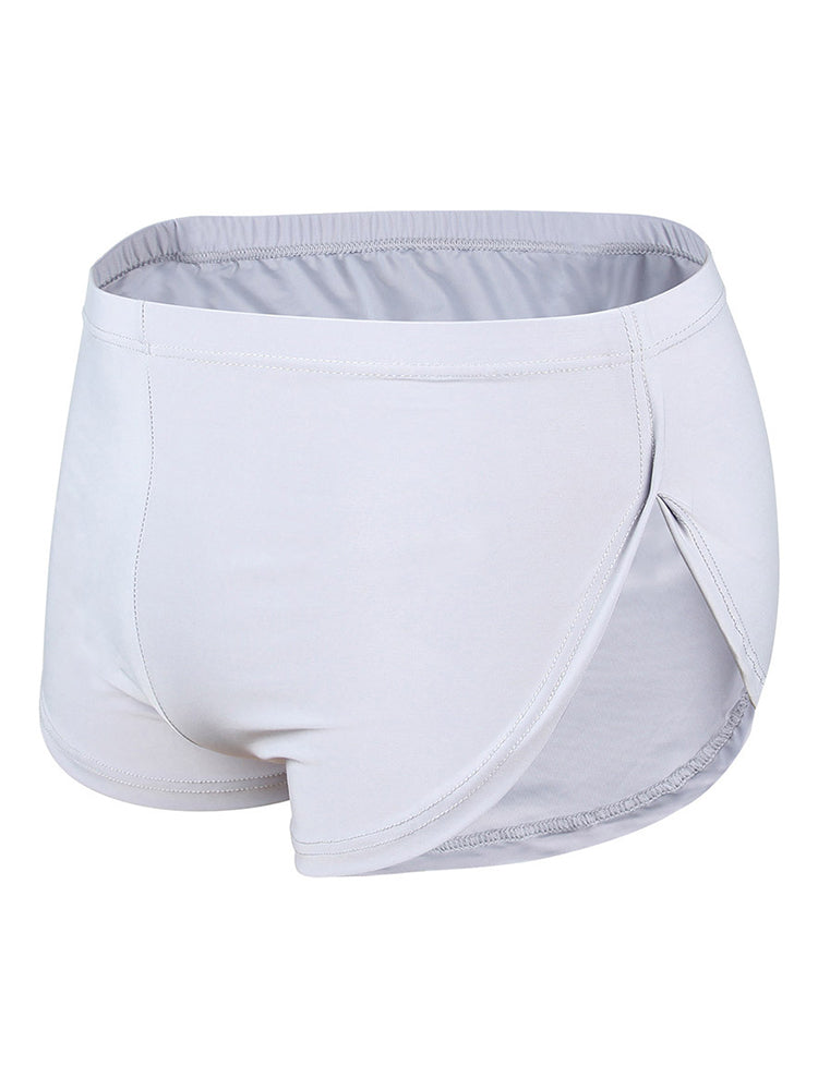 4 Pack Men’s Sexy High Vent Boxer Shorts