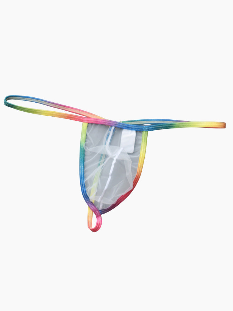 3 Pack Men's Sexy Lightweight & Airy Sporty Cut Anti-Chafing Strings