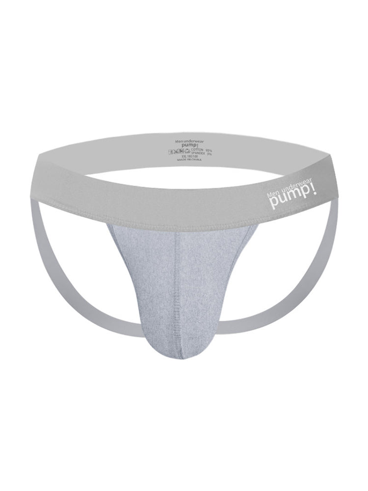Men's Sexy Cotton Tagless Jockstrap
