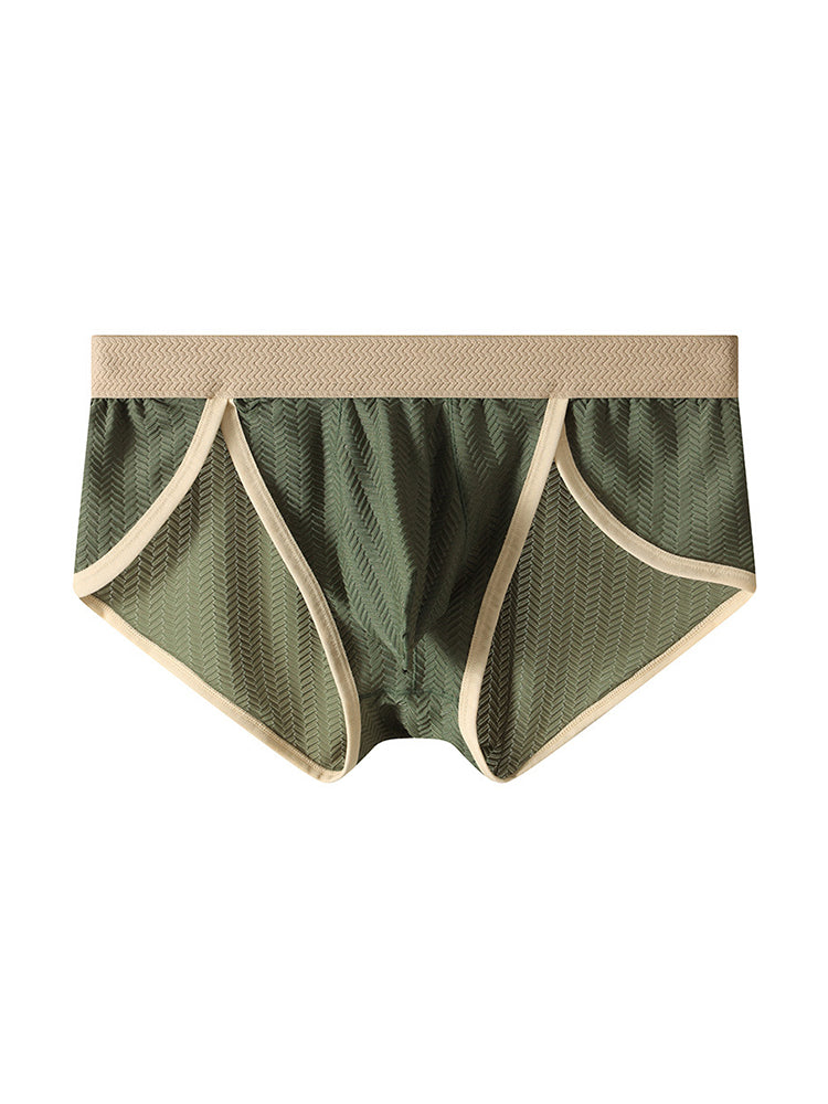 2 Pack Men's Breathable High-Stretch Seamless Comfort Odor-Control Briefs