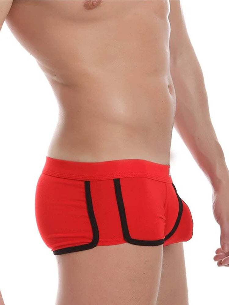 3 Pack Men's Modal U-convex Large Pouch Breathable Trunks